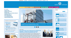 Desktop Screenshot of kreis-viersen.de